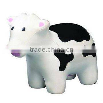 PU foam antistress dairy cattle stressball cow souvenir