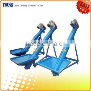 flexible tube and auger spring screw conveyor