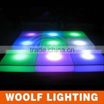 Brightsome Nightclub and Party Used Decorative Luminous LED Square Bar Table