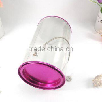 Direct Factory Sale New Round Cylinder Pen Holder Tin Container photo-5