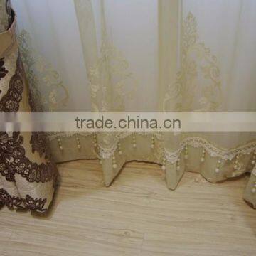 New Arrival Style Jacquard Fabric Ready Made Curtain/Decorated Home Curtain With European Style Valances photo-3