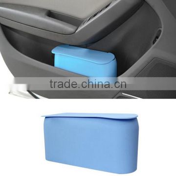 Eco-friendly silicone car trash can in wast bin