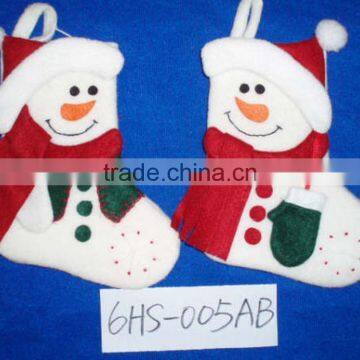 2015 Hot Sale New Design Christmas Sock Christmas Stocking Decorative Stocking
