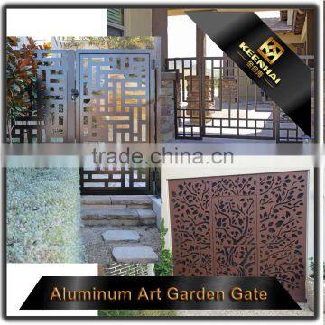 Laser Cut Aluminum Panel Main Entrance Gate Design for Villa photo-3