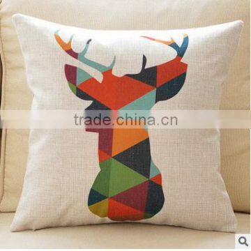 High Quality Label Customized Linen Cushion photo-2