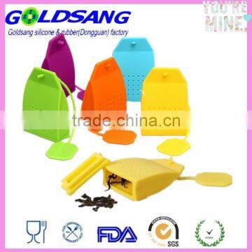 dishwasher safe Silicone Teacup Infuser Tea Bag Strainer