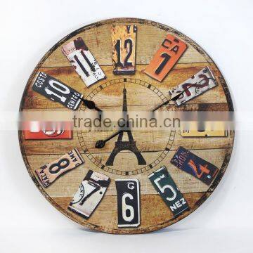 2014 New MDF wall clock