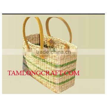 WATER HYACINTH HANDBAG/ HANDICRAFT TCC-HB05