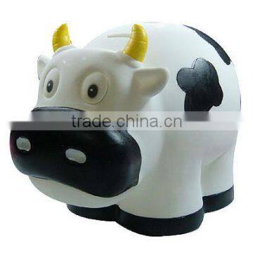 cow shape ceramic money money saving box