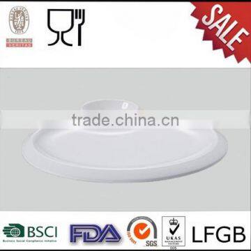 White Melamine Dinner Plates,Melamine Divided Plates