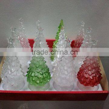 Cheap LED Light up Plastic PS Artificial Christmas Tree Decorative New Wholesales photo-2