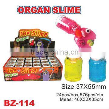 Sell crazy crystal slime with organs toys