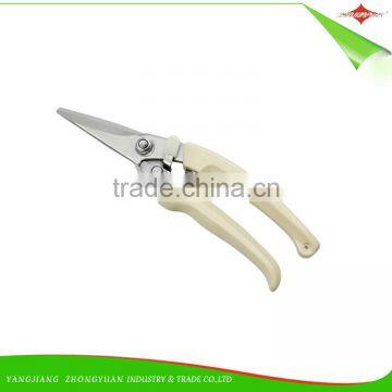 7.5 Inches Stainless Steel Garden Scissors/Pruner With Plastic Handle photo-2