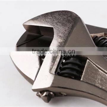 Professional Black Nickel Adjustable Wrench/Spanner photo-3