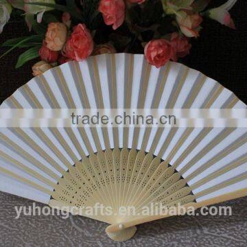 OEM Avalible Bamboo Craft Bamboo Fan With Custom's Print photo-2