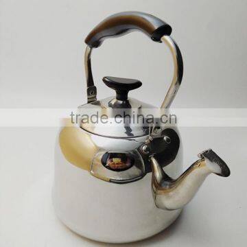 Whistling Kettle Stainless Steel Non-electric Sound Tea Kettle with Bakelite Handle