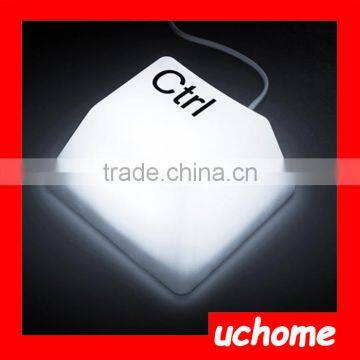 UCHOME Reative Night Light Keyboard Nightlight Lamps Touch Sensor Light Novelty For Baby Bedroom Kid's Gift Lighting photo-3