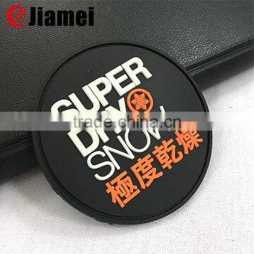 clothing used wholesale garment custom logo 3d soft pvc rubber labels