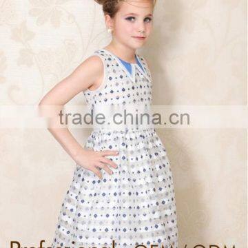 high quality party dress children's clothing summer