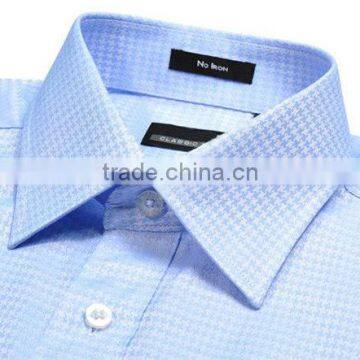 Non iron dobby dress shirt for men formal shirt