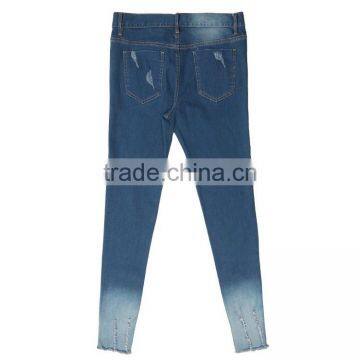 2015 New Collection Top Quality Women Latest Casual Denim Jeans photo-2