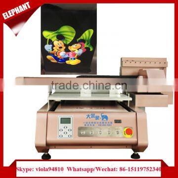 A3 size cloth dtg printer flatbed printing on textile