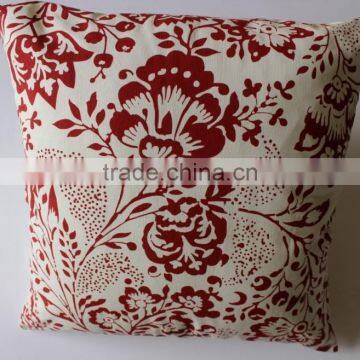 Flower Print cushion cover