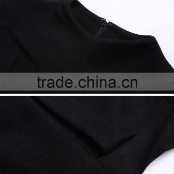 Guangzhou Wholesale Good Design Best Sale Latest Fashion Black Sleeveless Elegant Women Smart Casual Dress 2017 photo-5