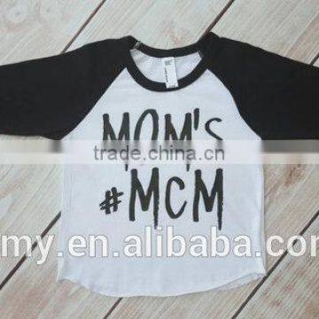 Summer Playful And Funny Raglan T-shirts Created For Kids Clothes In China photo-2