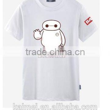 2017 OEM Anti-Wrinkle Unique Design Amazing Quality Hot-selling Best Choice Short Sleeve Casual Men T-shirt Print photo-3