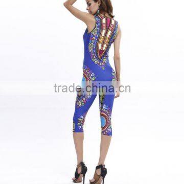 Zm50374b Hot Sell Women Suit Printed Lady Clothing photo-2