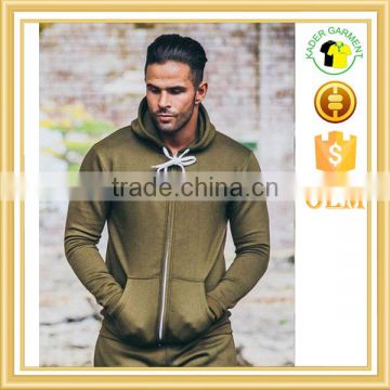 custom gym tracksuit top khaki gym hoodie slim fit hoodie wholesale