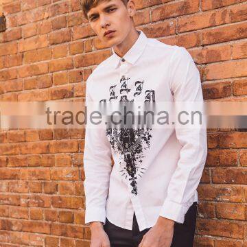 2016 Latest Long Sleeve Plaid 100% Cotton Non Wrinkle Spread Collar Men Shirt photo-4