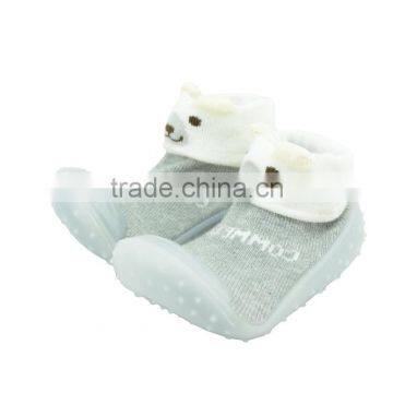 2015 New Desgins Rubber Outsole Baby Sock Shoe photo-2