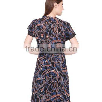 Valentine Women"s Black Satin Nighty New photo-3