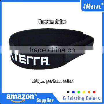 Racing Neoprene Hook and Look Leg Strap Waterproof-Green Neoprene Timing Chip Bands for Racing Athletes - Ebay/Amozn Supplier photo-2