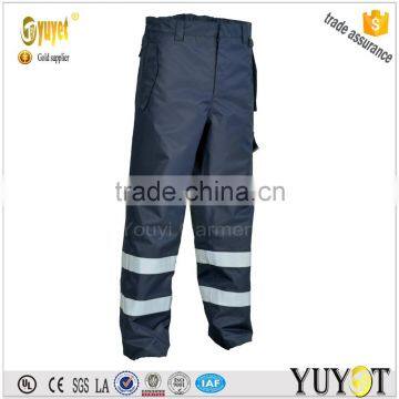 EN 14116 Standard Navy Blue Fire Resistant Trousers With 3M Reflective Tpae