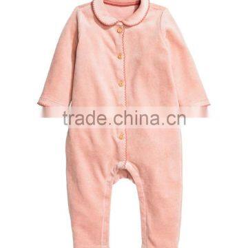 Velour Soft Cotton Blend Sleep Jumpsuit One Piece for Kids photo-3