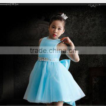 2016 New Girl Wedding Dress Formal Dress For Flower Girl Top Grade Kids Clothes GD90427-3 photo-5