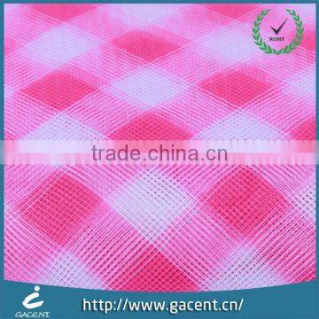 High Quality Apparel Checked Crinoline Fabric Trimming photo-5