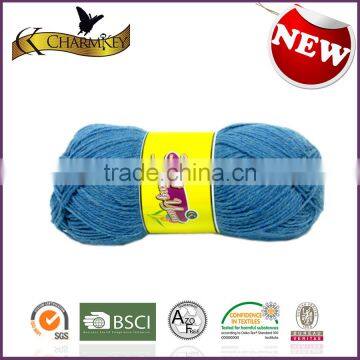 Space dye wool nylon blend yarn fancy yarn for knitting scarf