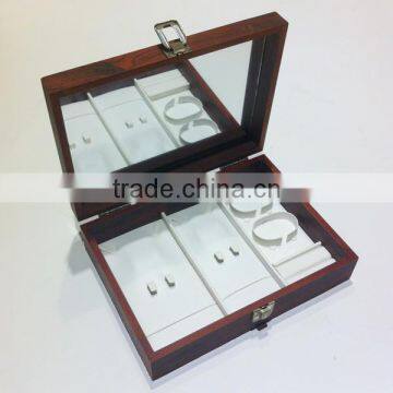 Classic Wooden Jewelry Box Set Collection Middle