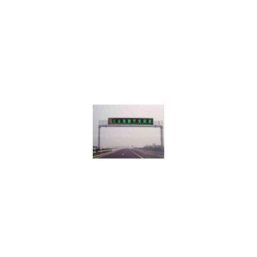 Highway Traffic Signs Single Color LED Display