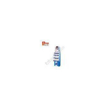 Light Weight Cardboard Floor Display Stands For Supermarket