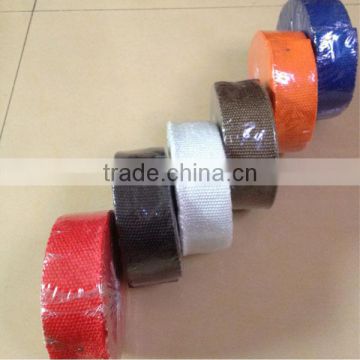 High peformance car exhaust heat wrap/woven fiberglass tape