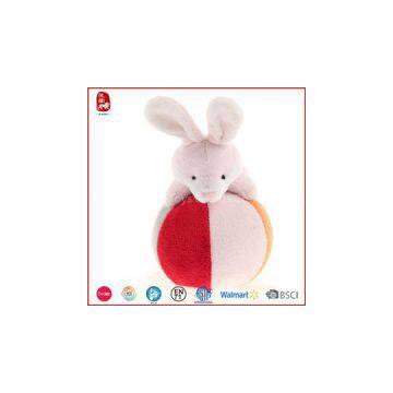 Colorful Undressed Ball With Rabbit