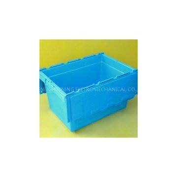 60L Nestable And Stacking Plastic Moving Attached Lid Container