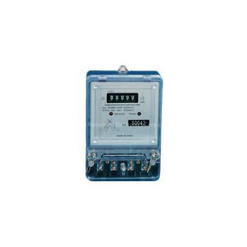 220V Monophase Register Display kWh Energy Meter