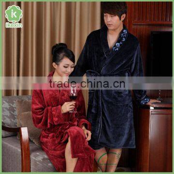 Wholesale High Quality Coral Fleece Hotel Bathrobe