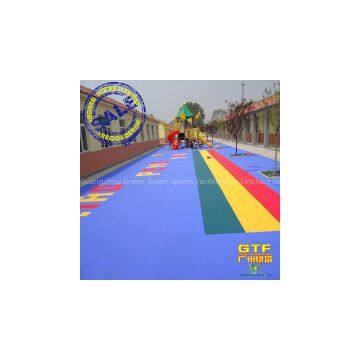 PP Interlocking Flooring for Kindergarten Playground